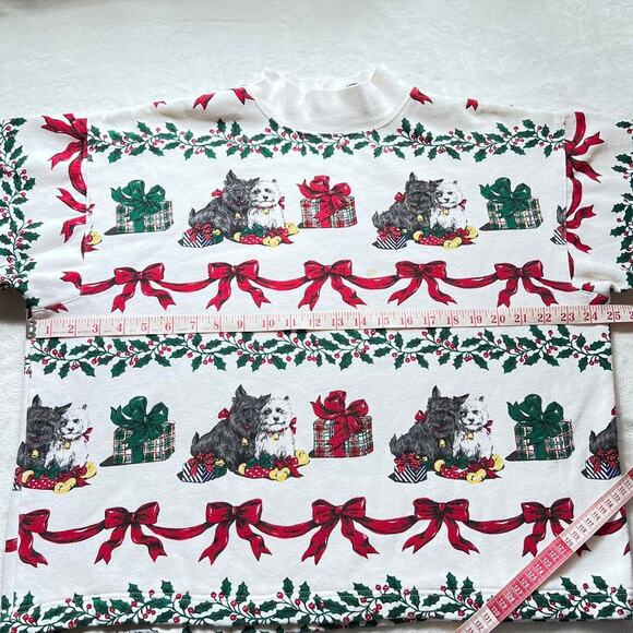 Cambridge dry goods company Vintage Christmas Dog vintage sweatshirt size large - Picture 7 of 8